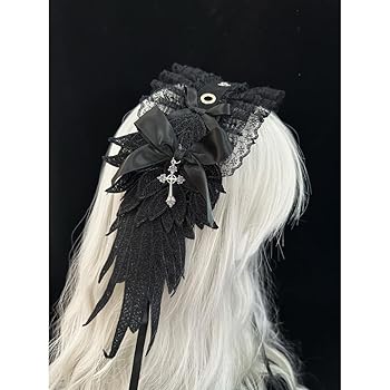 新作♡ ワイヤー入り　バックル　ベルト　ハーフボンネット　ヘッドドレス　ゴスロリ 再販♡ ワイヤー入り ハーフボンネット ヘッドドレス ロリータ